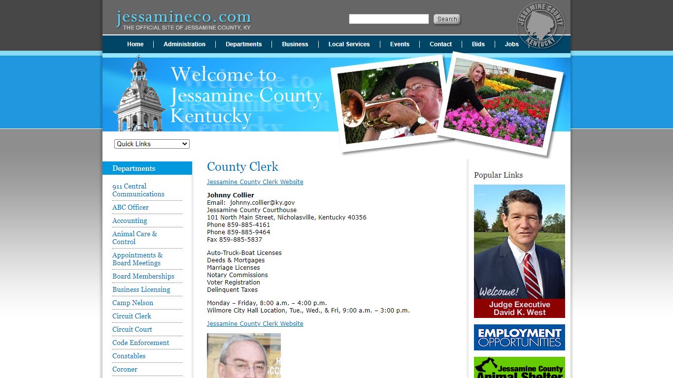 Jessamine County KentuckyCounty Clerk | Jessamine County Kentucky